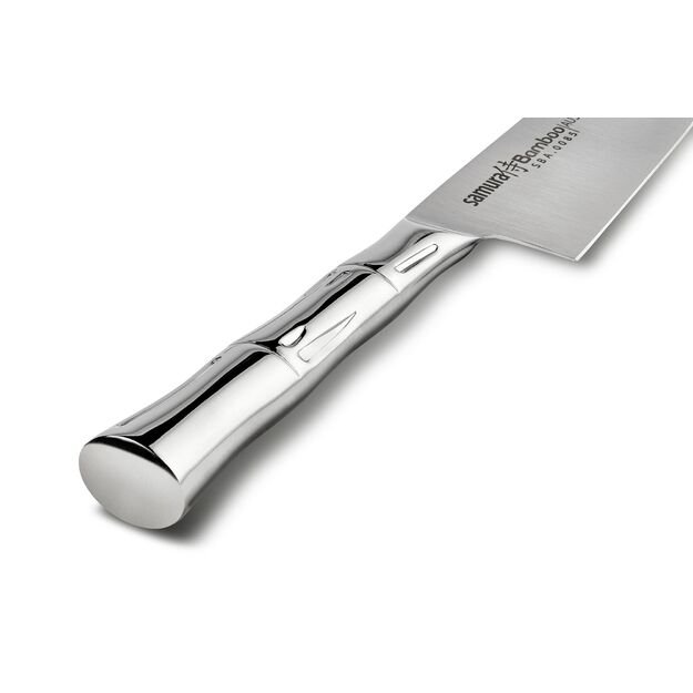 Samura Bamboo 8-Inch Japanese Chef s Knife - Premium Steel Kitchen Blade for Professional and Home Cooks 