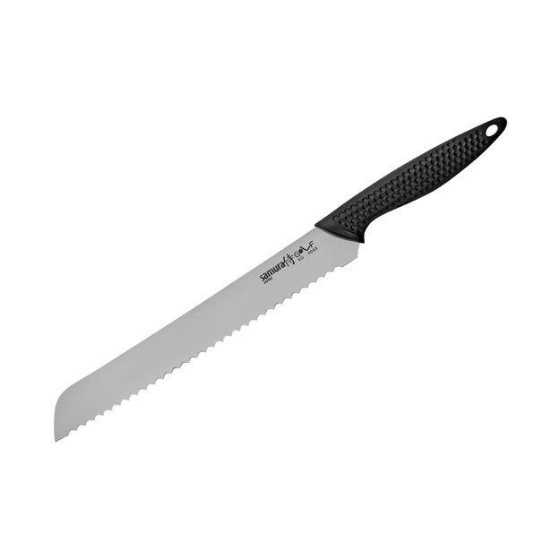 Samura GOLF duonos peilis 23 cm – profesionalus, aštrus ir patvarus virtuvės įrankis 