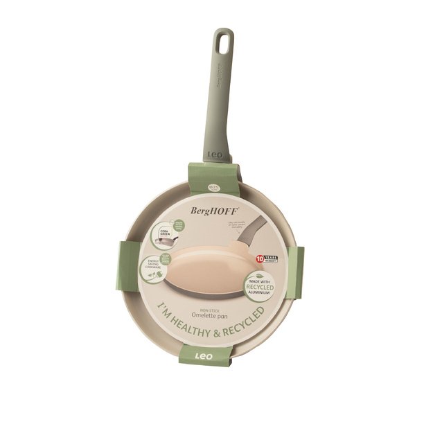 BergHOFF 25 cm omletinė - Balance Moonmist lengva neprideganti keptuvė puriems omletams 