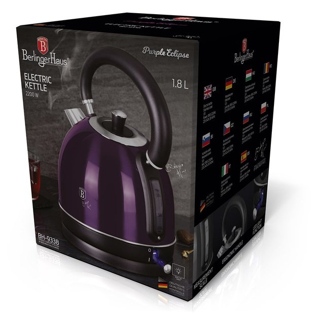 Berlinger Haus BH-9338 Purple Eclipse elektrinis virdulys 1,8 l