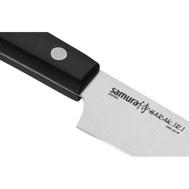 Samura HARAKIRI skutimo peilis 99 mm, juodas &ndash; precizi&scaron;kas a&scaron;trumas ir idealus balansavimas virtuvei 