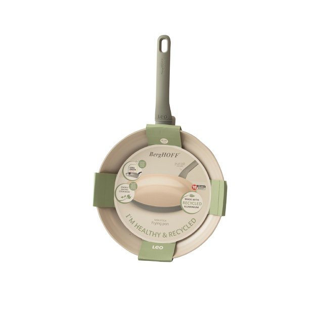 BergHOFF 28 cm keptuvė - Balance Moonmist ekologi&scaron;ka aliuminio keptuvė be aliejaus kepimui 