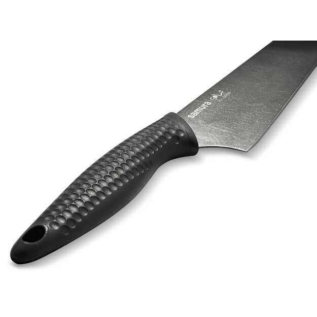 Samura GOLF Stonewash &scaron;efo peilis 8,7&Prime; / 221 mm 