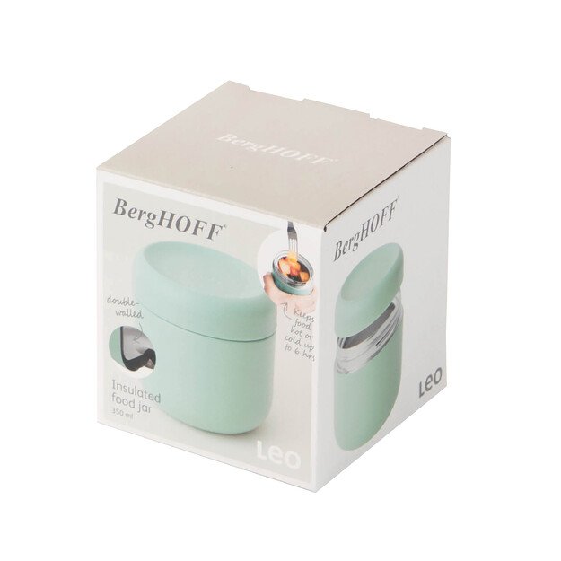 BergHOFF 0,35 l termodėžutė - nerūdijančio plieno termosas karštam arba šaltam maistui kelionėje 