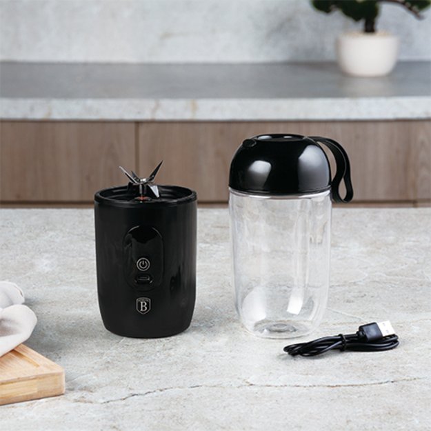 Nešiojamas USB plaktuvas Berlinger Haus LP-BH-235 juodas