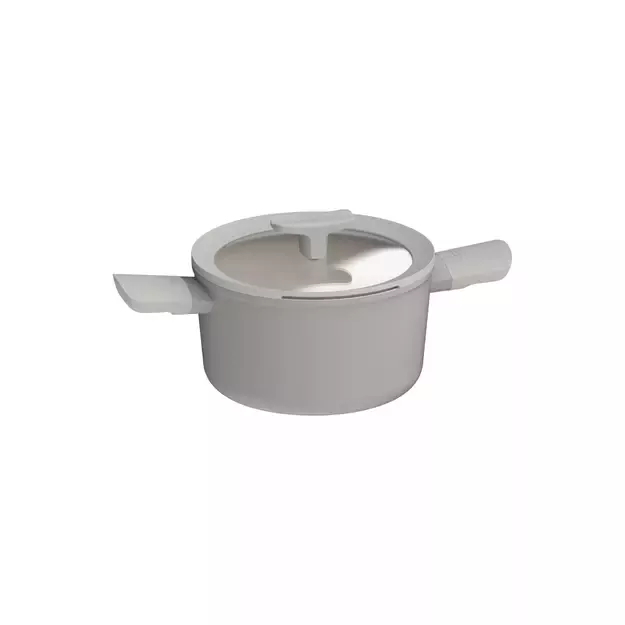 Berghoff „Balance Moonmist“ 20 cm nelipnus puodas su dangčiu