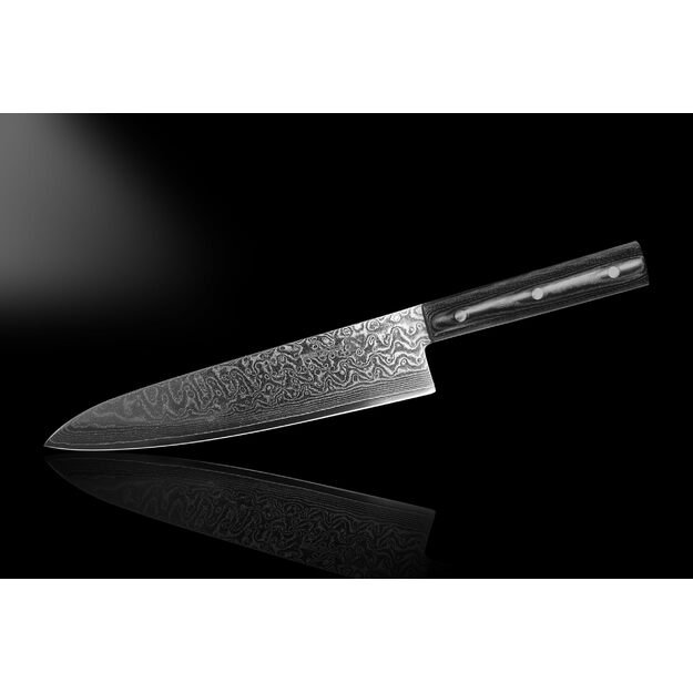 SAMURA Damascus 67 Kochmesser 208mm/8.2 . H&auml;rte 61 HRC 