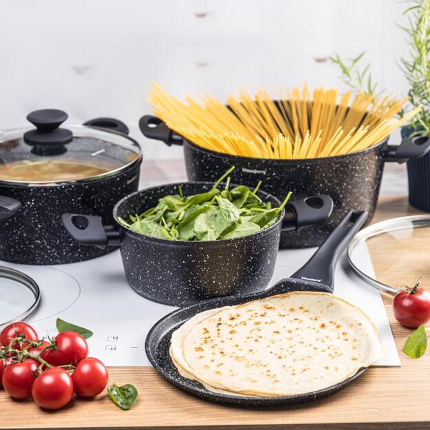 Puodų rinkinys su blynų keptuve 7 dalių Klausberg KB-7962 2