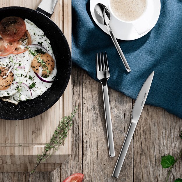 BergHOFF 30 dalių stalo įrankių rinkinys - Essence kolekcija pagal Ralph Kraemer, subalansuotas ir vyriškas dizainas 