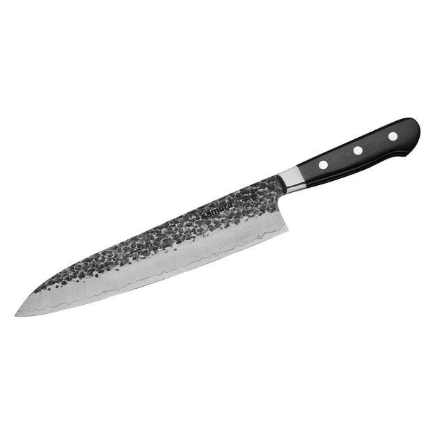 Samura Pro-S Lunar 24 cm Grand Chef s Knife - Premium Japanese Steel Kitchen Blade for Professional Culinary Precision 