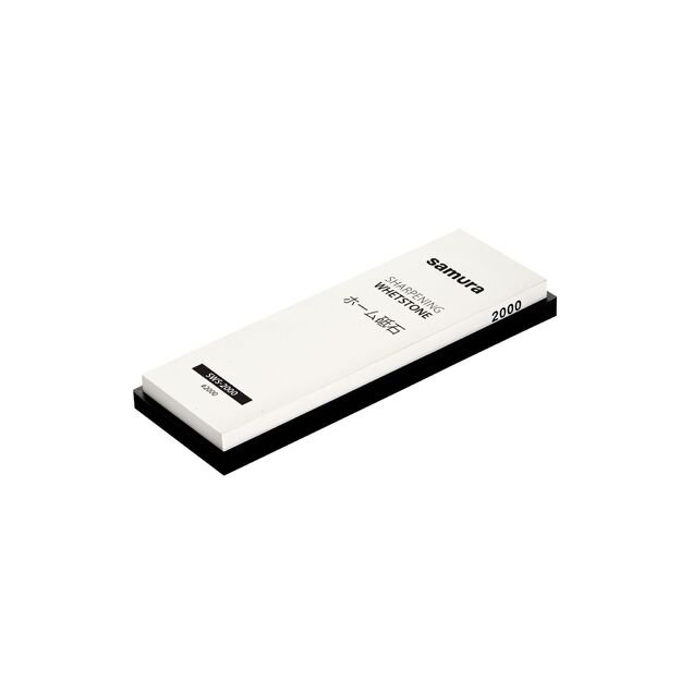 Premium Japanese #2000 Whetstone for Precision Knife Sharpening - Expert Quality Samura Steel Kitchen Knife Maintenance Tool 