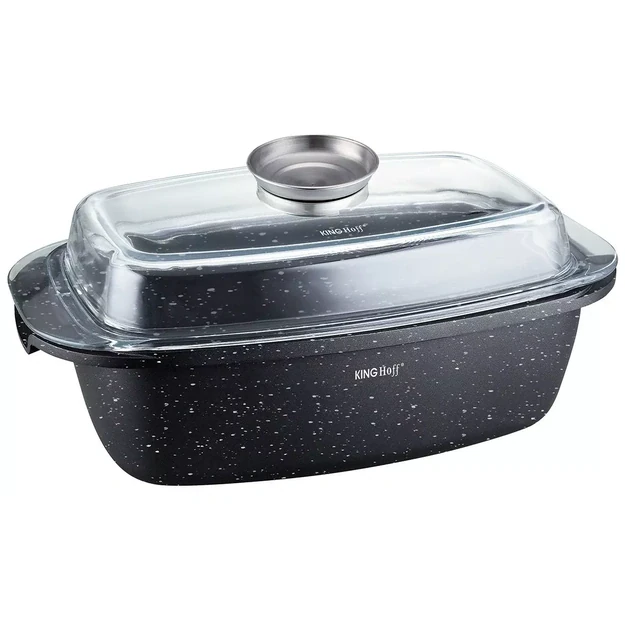 KINGHoff KH-1608 kepimo puodas su dangčiu 5,5 l