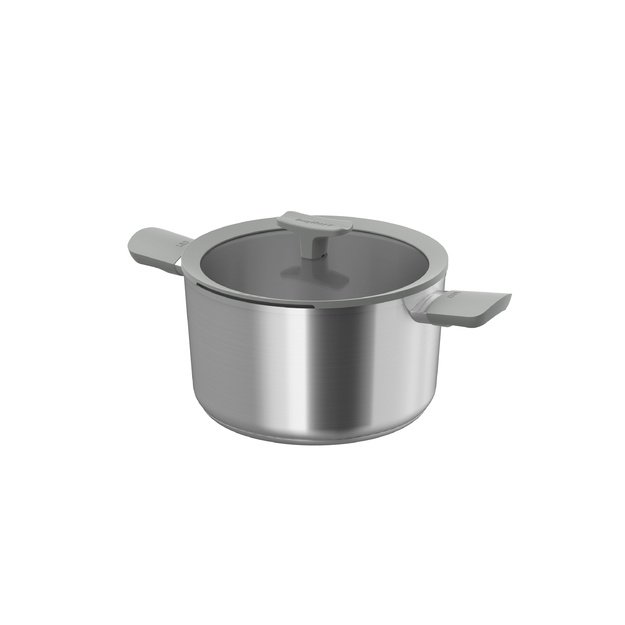 BergHOFF Moonmist sriubinis puodas su dangčiu 24 cm 5,6 L 