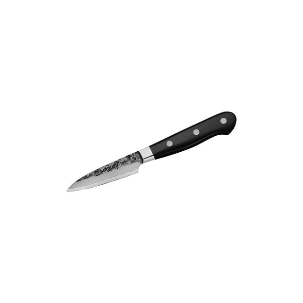 Samura PRO-S LUNAR 3.1  Precision Paring Knife - Superior Control and Versatility with Japanese Steel - Essential Kitchen Tool for Culinary Excellence 