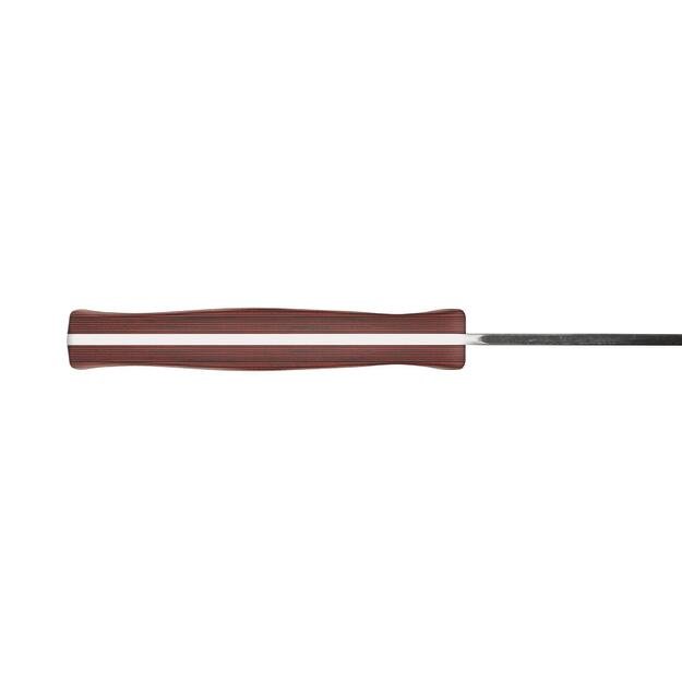 Samura MAD BULL serbiškas šefo kapoklis 145 mm – aštrus, tvirtas virtuvinis peilis, juoda-raudona rankena 