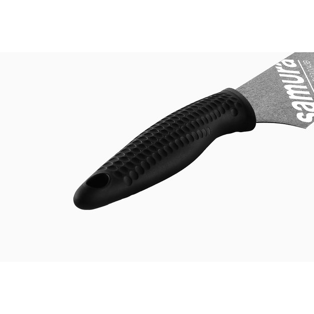 Samura GOLF Stonewash Nakiri virtuvinis peilis 167 mm – profesionalus, ilgalaikis aštrumas ir ergonomiškas rankena 