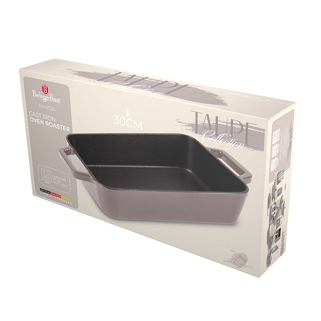 Ketaus kepimo indas su dangčiu 30 cm Berlinger Haus BH-6526