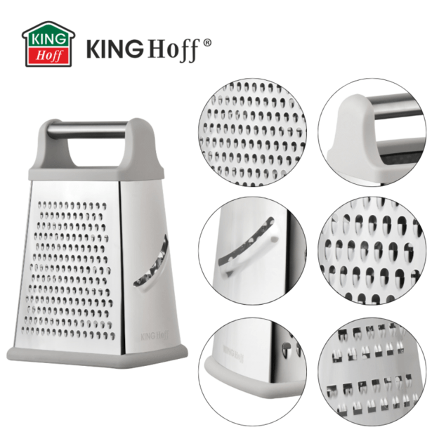 KINGHoff KH-1990 keturpusė tarka, nerūdijančio plieno 9