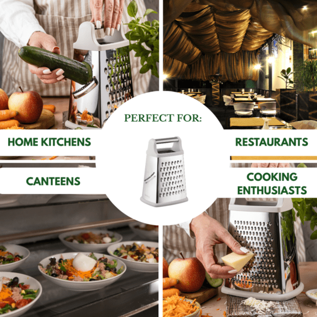 KINGHoff KH-1990 keturpusė tarka, nerūdijančio plieno 10