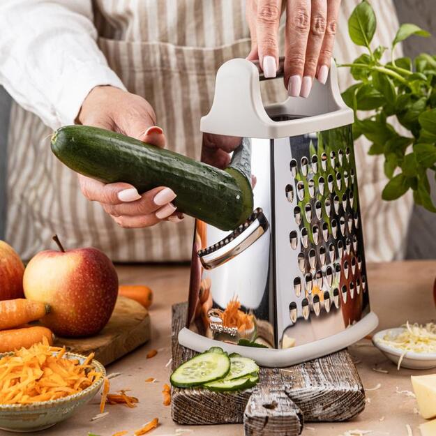 KINGHoff KH-1990 keturpusė tarka, nerūdijančio plieno 5