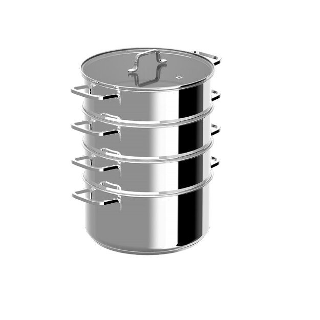 BergHOFF Helix 5 dalių garų puodų rinkinys 