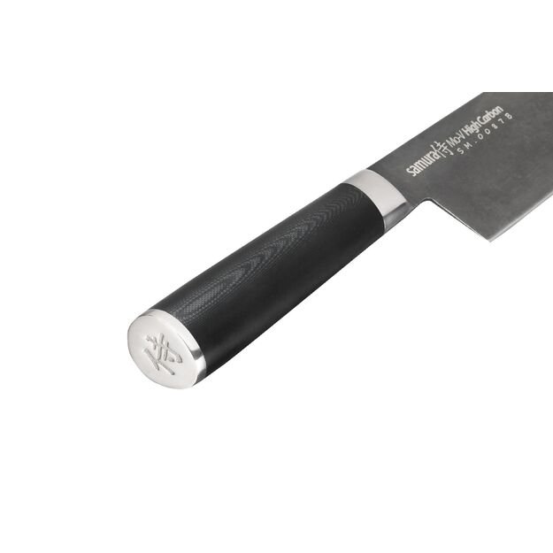 Samura MO-V Stonewash 9.4  Grand Chef s Knife - Precision Japanese Steel Kitchen Knife for Culinary Excellence 