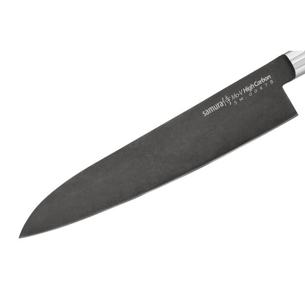 Samura MO-V Stonewash 9.4  Grand Chef s Knife - Precision Japanese Steel Kitchen Knife for Culinary Excellence 
