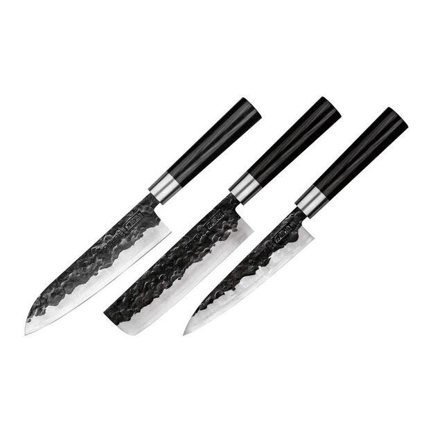 Samura BLACKSMITH Professionelles Japanisch Set 