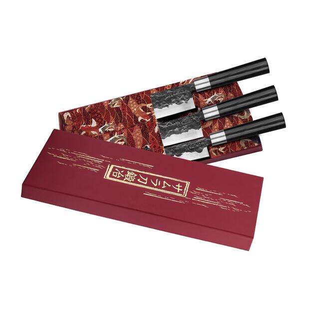 Samura BLACKSMITH Professionelles Japanisch Set 