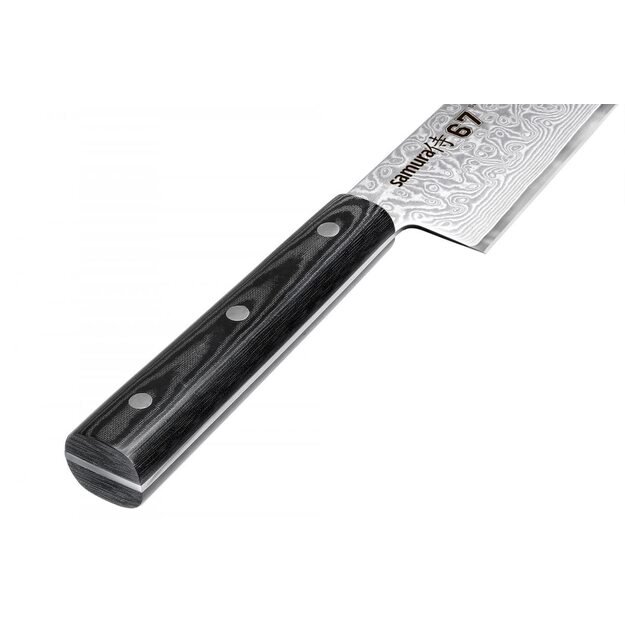 SAMURA Damascus 67 Kochmesser 208mm/8.2 . H&auml;rte 61 HRC 