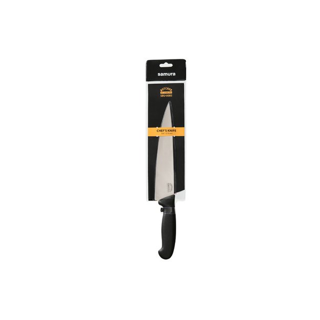 Samura BUTCHER profesionalus virėjo peilis 22 cm – aštrus, ilgaamžis, ergonomiškas kucherio peilis 