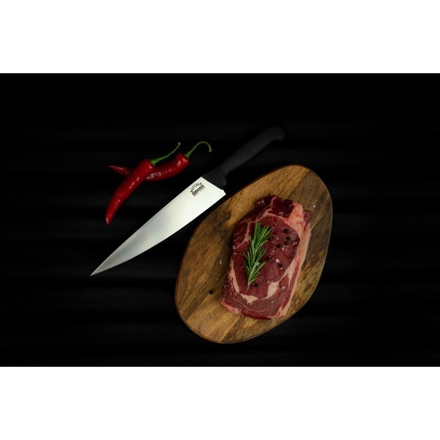 Samura BUTCHER profesionalus virėjo peilis 22 cm – aštrus, ilgaamžis, ergonomiškas kucherio peilis 