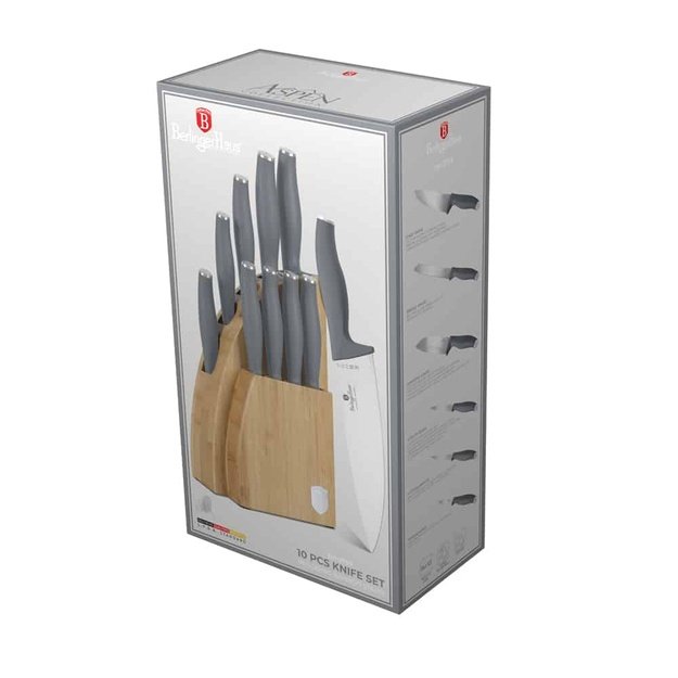 Berlinger Haus BH-2759 peilių rinkinys su bambuko stovu 10 dalių
