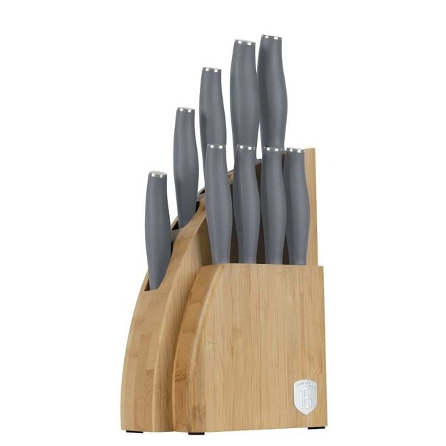 Berlinger Haus BH-2759 peilių rinkinys su bambuko stovu 10 dalių