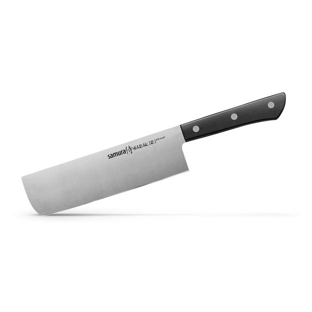 Samura HARAKIRI japanisches Nakiri-Kochmesser 6.7 /170 mm. Härte 59 HRC 