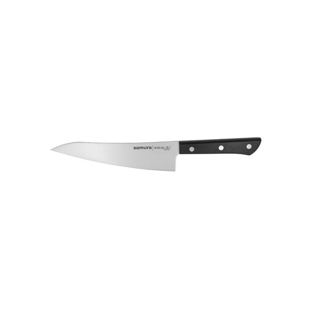 Samura HARAKIRI Gyuto virėjo peilis 182 mm (AUS-8) – ergonominė rankena, ilgai laikantis aštrumas, universalus kasdienis pasirinkimas 