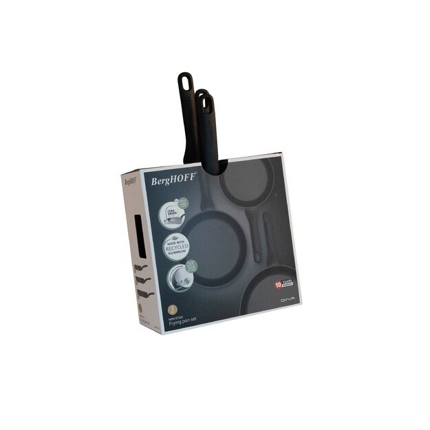 BergHOFF Helix 3 dalių nelipnus keptuvių rinkinys 
