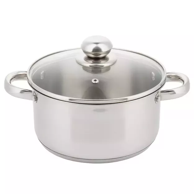 Kinghoff nerūdijančio plieno puodas Ø18 cm, 2.1 l, KH-4328