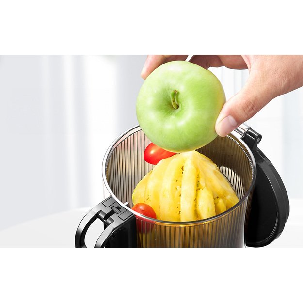 AMZCHEF lėtaeigė sulčiaspaudė, 250W, 1.8L, juoda, SJ-036-BK 4