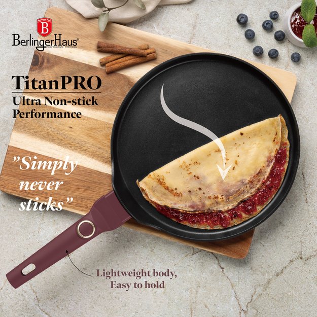 Blynų keptuvė 28 cm Berlinger Haus Leonardo BH-8026