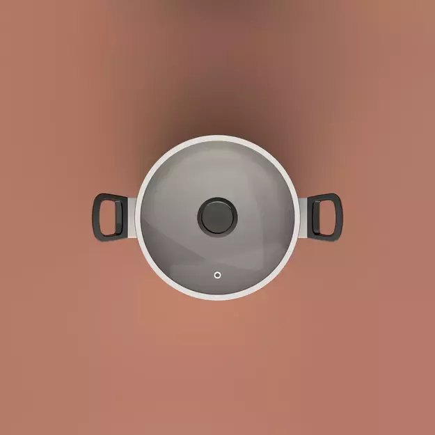 Berghoff „Glints Spirit“ nelipnus puodas su dangčiu 24 x 14 cm (5,6 L) 3