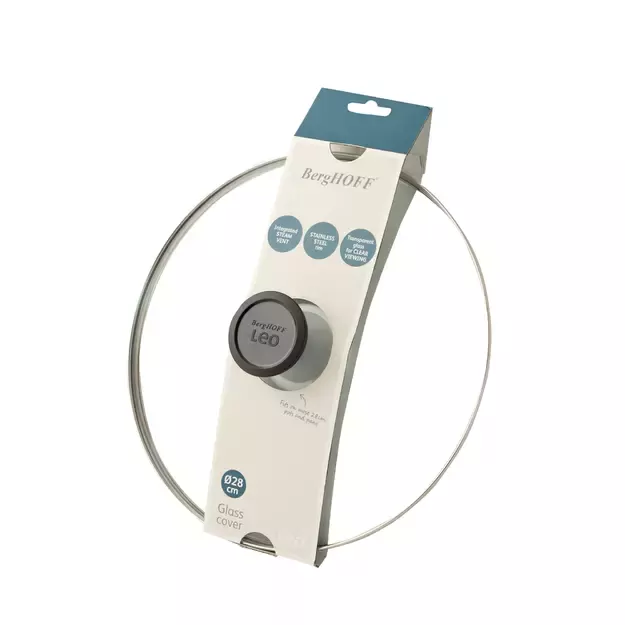 Berghoff „Glints“ stiklinis dangtis 28 cm 1