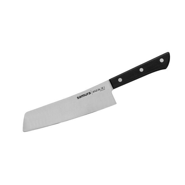  Samura HARAKIRI Nakiri Modern peilis 6.9 /174 mm, juodas