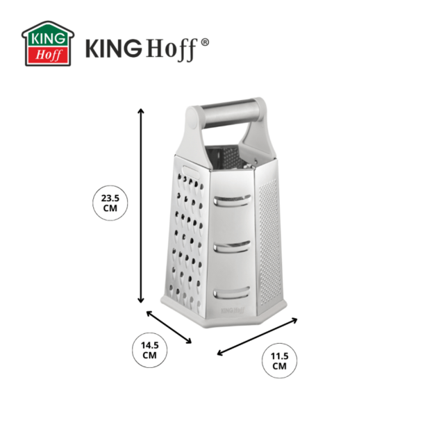 6 pusių tarka iš nerūdijančio plieno KINGHoff KH-1991 3