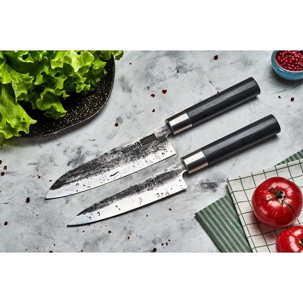 SAMURA Super 5 profesionalus japoniškas virtuvinis peilis 162 mm/6,4
