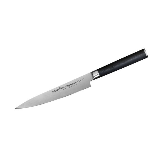 Samura MO-V 6.0  Utility Knife - Premium Japanese Steel Kitchen Chef Knife for Precision Cutting and Versatile Food Preparation 