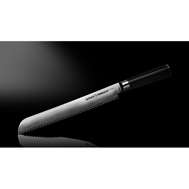 Samura DAMASCUS 9  Japanese Steel Bread Knife - Premium Kitchen Tool for Effortless Slicing and Precision Cutting 