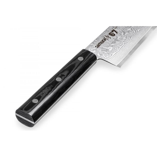 Samura DAMASCUS 67 Santoku Hohlschliff 175 mm 