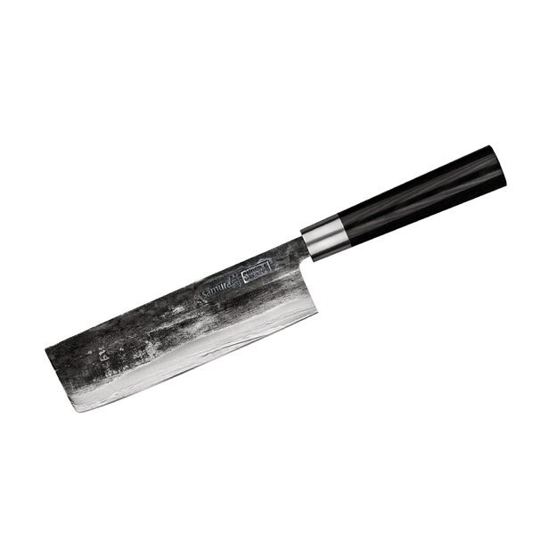 Samura Super 5 Professionelles japanisches K&uuml;chenmesser Nakiri 171mm/6.7   