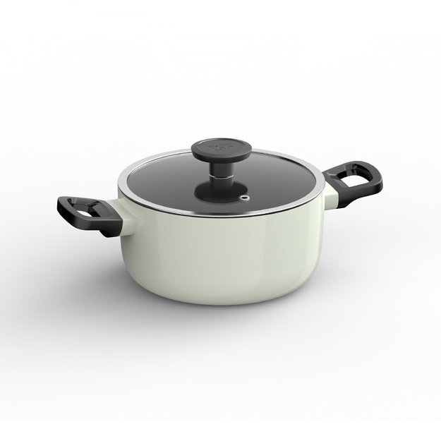 BergHOFF Glints Sage 7 dalių nelipnus puodų rinkinys 